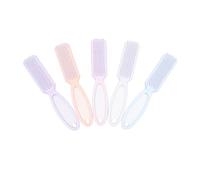 Hohopeti 15pcs Nail Brush Cleaner Set with Handle for Home Fingernail Cleaning, Pp Material, Assorted Colours, Easy to Use, Gentle on Nails, for Manicure and Pedicure Random Color