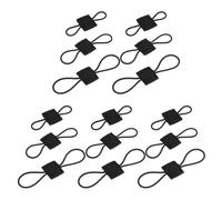 Hohopeti 15pcs Tactical Backpack Attachment Straps Elastic Webbing Ribbons for Hiking Camping Survival Ergonomic Comfort Extreme Weather Resistant Secure Gear Fixing Accessories