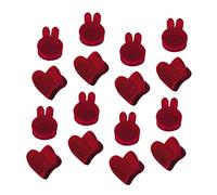 Hohopeti 16pcs Heart Rabbit Mini Claw Clips Non Slip Hair Claw Clips for Adults Durable and Decorative Hair Accessories for Daily Hairstyles