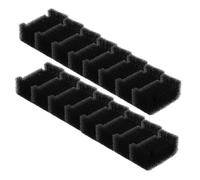 Hohopeti 16Pcs Pet Water Dispenser Cotton Filter Nets U-shaped Replacement Meshes for Household Pet Fountain Debris and Hair Removal Fresh Water Filtration Pump Protection Accessory