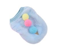 Hohopeti 1pc Adorable Pet Vest for Dogs and Cats Warm and Comfortable Fleece Outfit Dog Costume for Pets for Photos and Daily Wear