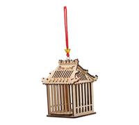 Hohopeti 1pc Cage Natural Wood Cage for Breeding and Insect Observation and Lovely Design for Boys and Girls to Explore Nature