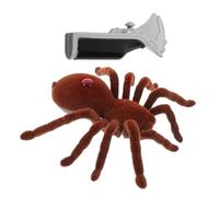 Hohopeti 1Pc Lifelike Remote Control Spider Realistic Halloween Prank Decoration for Material for Parties and Scaring Friends Battery Not Included