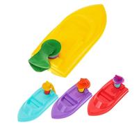 Hohopeti 1Set DIY Balloon Recoil Boat Kit Educational Science Experiment for Fun Classroom Projects Enhance Creativity Analytical Skills Convenient to Use
