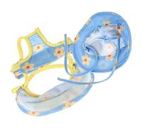 Hohopeti 1set Puppy Swimsuit Hat Cute Pet Beach Apparel for Fun Breathable Adorable Floral Design for Pool Parties and Pet Fashion Shows