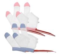 Hohopeti 2 Pairs Anti-bite Gloves for Boys and Girls Finger Nail Against Thumb Sucking Baby Gloves to Stop Biting Nails Comfortable Material for Infants