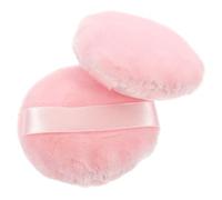 Hohopeti 2 pcs Reusable Cotton Makeup Sponge Puff for Foundation and Powder Application Soft Makeup Applicator for Women Flat Surface with Precision Corners for Even Blending