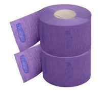 Hohopeti 2 Rolls Disposable Stretchy Barber Neck Paper Strips Professional Hairdressing Neck Wraps Comfortable Fit Hair Containment for Salon and Barber Use Prevents Hair Dye and Clipping