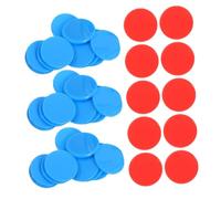 Hohopeti 200pcs Colorful Plastic Counting Chips for Math Learning Mini Poker Tokens Sorting Markers for Classroom Rewards and Educational Games