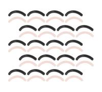 Hohopeti 200pcs Eyelash Curler Refills Silicone Lash Curl Pads Soft Replacement for Daily Makeup Tools Compatible with Lash Curlers Gentle and Secure Fit in Pink and Black