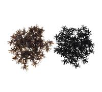 Hohopeti 200pcs Realistic Mosquito Figures Prank for Halloween Party Props Educational Animal Model Set with Black and Brown Insects for Fun Collectibles