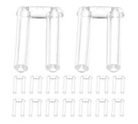 Hohopeti 200pcs Rimless Glasses Fixing Kit with High Elasticity Spare Parts for Eyeglass Repair Secure Lens Fastening Sturdy Frame Support and Easy Replacement Tools for Frameless Eyewear