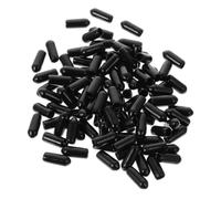 Hohopeti 200pcs Rubber Headband End Caps for DIY Hair Accessories, Comfortable Wearing Experience, Sleek Modern Style Replacement Tips for Hairbands and Headband Protection