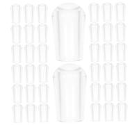 Hohopeti 200Pcs Transparent Wire Thread Protector Caps for Metal Hangers End Cover for Sharp Hook Protection Suitable for Clothes Hangers Laundry Racks and Industrial Use
