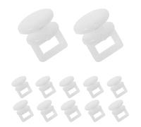 Hohopeti 200pcs Universal Plastic Caravan Curtain Hooks with Sliding Rail Track Rollers, Ceiling Curtain Track Pulley Gliders for Rv, Truck, and Vehicle Window Drapery