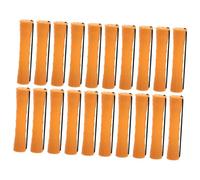 Hohopeti 20pcs American Style Hair Rollers Curling Hair Tools 2.2cm Plastic Hairdressing Rollers with Lids for Heatless Styling Home Use