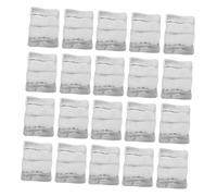 Hohopeti 20pcs Clear Square Fake Ice Cubes Realistic Plastic Ice Model for Bar Photography Props Home Decor Transparent Simulation with Unique Shine Portable and Versatile Decorative
