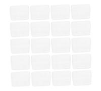 Hohopeti 20pcs Flame Retardant Plastic Candle Containers DIY Wax Melt Box for Candle Making Acrylic Shells Suitable for Paraffin Soy Palm Beeswax for Bedroom Living Office Use