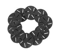 Hohopeti 20pcs Foot Care Sanding Discs Replacement for Electric Foot File 10 Coarse 10 Round Sandpaper Pads for Hard Skin Removal