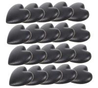 Hohopeti 20pcs Heart-shaped Silicone Eyeglass Ear Grips Non-slip Anti-skid Temple Sleeves for Adults and Comfortable Lightweight Behind-ear Glasses Retainer