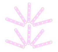 Hohopeti 20pcs Heat-resistant Silicone Curling Bands for Perm Rods, Color-change Purple Elastic Hair Rollers for Women, High-temperature Perm Rod Replacement Bands for Salon Styling