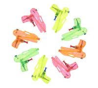 Hohopeti 20Pcs Mini Transparent Water Guns for Safe Plastic Pool for Summer Outdoor Water Squirting to Hand Eye Coordination and Fine Motor Skills Random Color