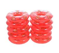 Hohopeti 20Pcs Miniature Swim Rings for Dollhouses Pool Float Accessories Multipurpose Party Decorations and Photography Props Craftsmanship Versatile Mini Swim Ring