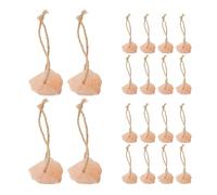Hohopeti 20pcs Natural Crystal Salt Blocks with Hanging Mineral Chew for Rabbits Deer Alpacas Lick Bricks for Small Pets Mineral Nutrition in Cages and Barns