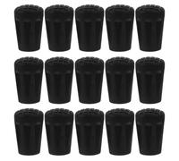 Hohopeti 20pcs Non-slip Rubber Hiking Stick Caps for Walking Canes and Trekking Poles Anti-skid Replacement Tips with Shock Absorption and Enhanced Stability for Outdoor Activities