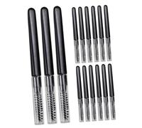 Hohopeti 20pcs Portable Mini Eyebrow Brushes with Caps for Salon Makeup Supply Lash and Brow Grooming Tools for Precise Eyebrow Shaping and Eyelash Curling
