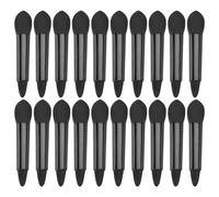 Hohopeti 20pcs Silicone Lip Mask Makeup Supplies Double-ended Lipstick Brush for Easy Application and Portable Use