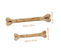 Hohopeti 20pcs Simulation Fake Bones for DIY Bone Props Decor for Halloween April Fool's Prank Tabletop Decoration