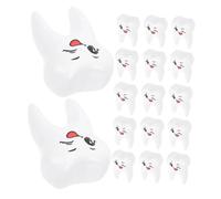 Hohopeti 20pcs Teeth Model Small Plastic Fake Teeth Accessories for Dentist Role Play Educational Pretend Play Games and Creative Learning