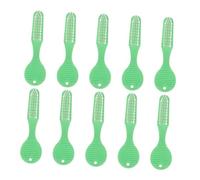 Hohopeti 20pcs Toothbrushes with Soft Bristles Short Handle Design for Institutional Use Prison Detention Travel Oral Care Safe Cleaning