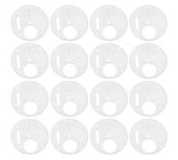 Hohopeti 20pcs White Rotatable Beehive Entrance Gates Round Hive Entrance Disc Beekeeping Supplies Hive Tools for Beekeepers