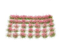 Hohopeti 23pcs Miniature Trees for Diorama and Train Scenery Realistic Plastic Model Trees for Crafts and Model Making Decoration Quick Assembly Materials Authentic Grass Tufts for