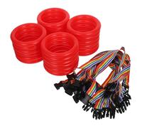 Hohopeti 24 Sets Ring Safety Walking Rope with Quick-Release Connectors Soft Anti-Lost Wristbands for Preschool Groups and Daycare Lightweight Leash Strap for Secure Outdoor Activities