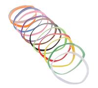 Hohopeti 24pcs Adjustable Whelping Id Collars for Newborn Puppies and Kittens Soft Lightweight Identification Bands in Vibrant Colors and Flexible for Small Dogs and Cats