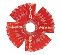 Hohopeti 24pcs Chinese Red Envelopes Traditional Lucky Money Holders Thick Paper Hong Bao Packets for Chinese Year and Celebrations with Classic Festive Designs