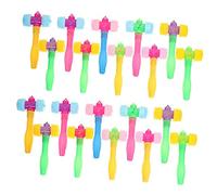 Hohopeti 24pcs Squeaky Hammer for Small Compact Mallet with Sound Enhances Hand Eye Coordination and Dexterity Fun Interactive Plaything for Boys