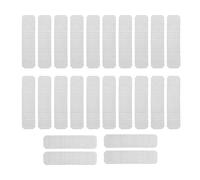 Hohopeti 25pcs Adhesive Window Screen Repair Patch Black Stainless Steel Mesh 5x5cm Self-adhesive Screen Door Mesh for Home Window and Fly Repair