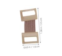 Hohopeti 25pcs Elastic Bandage Stretch Metal Clasps Replacement Wrap Fasteners for Muscle Strains Injuries Durable Aluminum Hook Design for Athletic Emergency Care