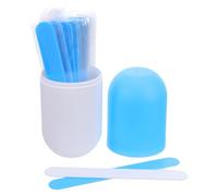 Hohopeti 26pcs Plastic Tongue Depressors Bulk Pack Smooth Non-toxic Medical Spatulas for Oral Exam Training Pediatric Clinics Speech Therapy and Classroom Science Teaching