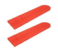 Hohopeti 2pcs 16-inch Chainsaw Bar Sleeve Protector Cover, 39cm Plastic Scabbard Guard for Chainsaw Guide, Anti-Scratch Chain Saw Bar and Chain Accessory for Outdoor Woodcutting