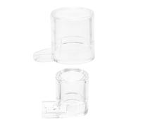 Hohopeti 2pcs Acrylic Ant Water Feeder and Pet Water Bowl Set Small and Large Size Mini Dispenser for Ants and Tiny Pets Nest Drinking Container Suitable for Farms and Reptile Feeding