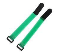 Hohopeti 2pcs Adjustable Anti-crow Rooster Collars Green Chicken Neckbands Replaceable Noise-reducing Neck Belts for Poultry Comfortable Fit Preventing Crowing