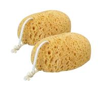 Hohopeti 2pcs Bath Sponge Body Scrubber Soft Exfoliating Sponges for Gentle Massage and Deep Cleansing with Rich for Men Women
