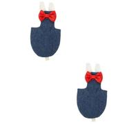 Hohopeti 2pcs Bird Diaper for Birds Washable Flight Suit for Cockatiel Parakeet Breathable for Extra and Freedom