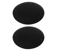 Hohopeti 2pcs Black round Beret DIY Base Hat Making Accessory with Eva and Cloth Material, Comfortable to Wear and Fine Workmanship, for DIY Hat Making and Girls’ Fascinator Projects