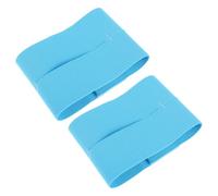 Hohopeti 2pcs Blue Elastic Baseball Glove Wrap Bands Softball Glove Compression Straps with No-Slip Wrist Holder Training Accessory for Break-In and Practice